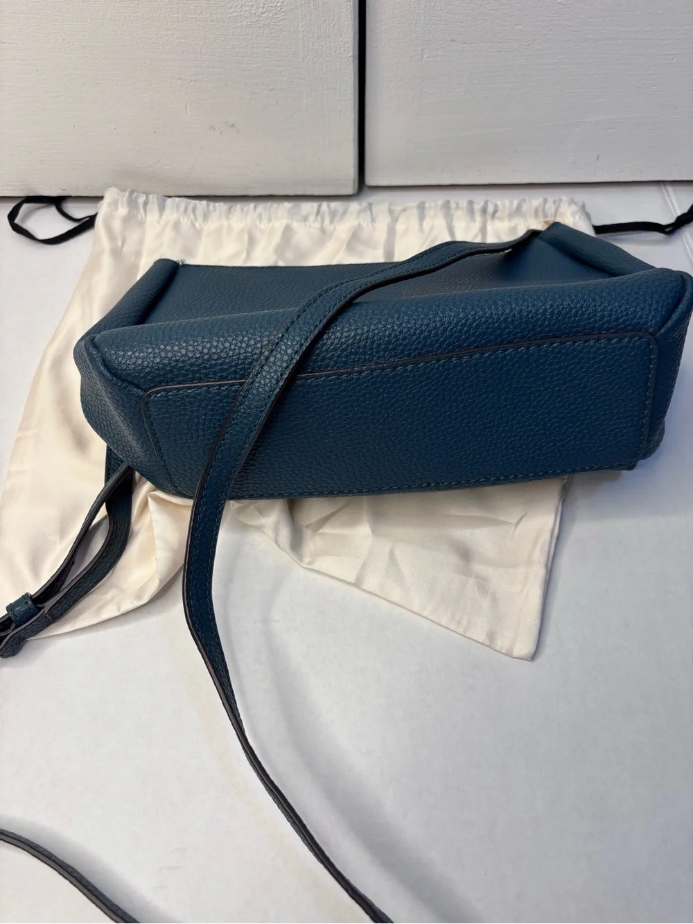 KATE SPADE Millie Bow Flap Crossbody Bag in Dark Turquoise